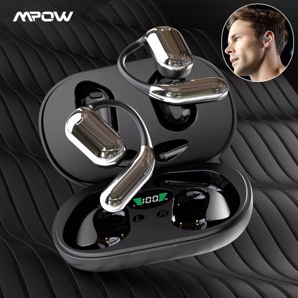 Mpow True Wireless Noise Cancelling Earbuds Stereo Bluetooth 5.3 Headset