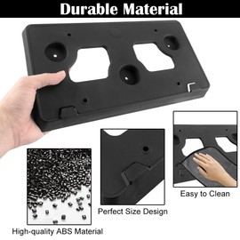 TECTICO Front License Plate Bracket Compatible with Bronco Sport 2021-2024, Strong & Solid License Plate Holder, Front License Plate Frame Accessories (Includes Screws)