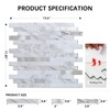 Midcard 10 Sheet Peel and Stick Backsplash Tile, Stick on
