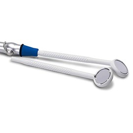 Practicon 7042633 Double-Sided Mirro-Vac 2 Saliva Ejector Mirrors 50/Bag