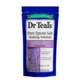 Dr Teal's Pure Epsom Salt Soothe & Sleep - Lavender 450g