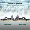 YHTAUTO Front Right Passenger Side Bumper Guide Bracket Compatible with