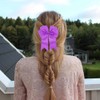 4 PCS 6 inch Bow Hair Clips, Large Hair Bow