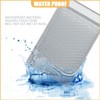 PRIMPKG 6in x 9in Bubble Mailer, Gray Poly Mailer, Padded