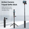 Extendable Selfie Stick Tripod for Pocket 3 Action 4 Aluminum