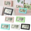 Zeizafa Thin Digital Clock with Temperature and Humiditys for Home