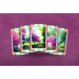 Ibiza Tarot Cards Against Anxiety - 22 Affirmation for Relaxation