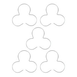 Heat Diffuser for Glass Cooktop & Electric Stove, Protect Hob with Glass Cookware-(5pcs)