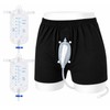 Men's Reusable Urine Collection Kit with External Funnel, Adjustable Underwear