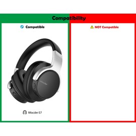 Headphone Ear Pads Headset Replacement Earpads Compatible with Mixcder E7 Headphone Headset