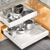 Kitstorack Pull out Cabinet Organizer, Expandable(12"-20") Heavy Duty Slide out