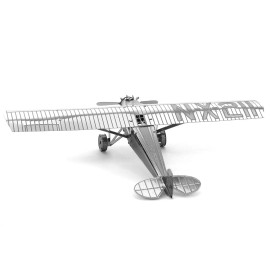 DCD Model Kit Spirit Saint Louis Monoplane Aircraft Moderate Difficulty Steel Model Metal Earth Tool Kit for Aircraft Model