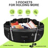 Running Belt, Ultra Slim Money Belt Running Bag, Lightweight Fanny