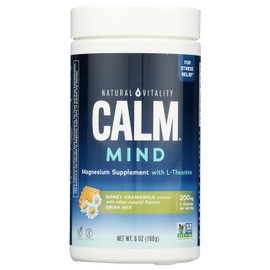 NATURAL VITALITY Miel Manzanilla Calma Mental, 6 OZ