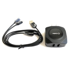 DCPOWER Home Adapter/Power Supply and Y-Split Cord Replacement for Motorola T460 Go Explore FRS-GMRS WALKIE Talkie 2-Way RADIOS