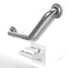 AquaChase 1-1/4 x 16inch Angled Grab Bar for Stud Mount
