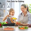 8 Blade All-in-1 Vegetable Chopper Mandoline Slicer with Container, Food