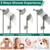 UltrTxenova Shower Head with Handheld Spray Combo,6" High Pressure Rain