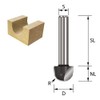 ENT CORE BOX BIT HW (HM), SHAFT (C), 12 mm