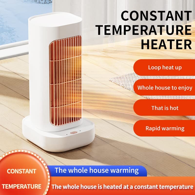 Space Heaters for Indoor Use, 1300W Electric Heater, PTC Ceramic