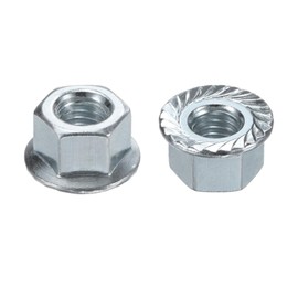 M METERXITY 2-Pack Flange Guide Bar Nuts 503220001 8mm x 1.25 Thread 13mm Manganese Steel Chainsaw Parts for Echo Chainsaw Nuts Replacement Chain Catcher Bar Nuts