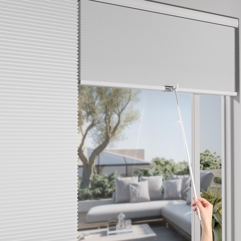 Myshade Telescopic Push Pull Adjustable Draw Rod for Cordless Window