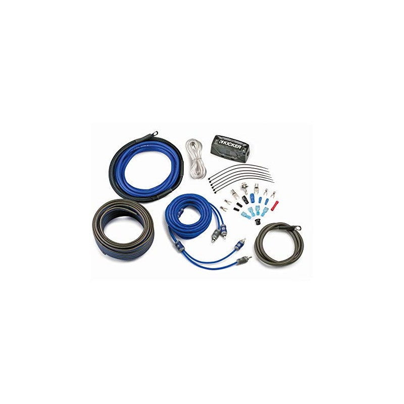 Kicker 46CK4 K-Series Complete 4-AWG Amplifier Connection Kit W/ 2-Channel