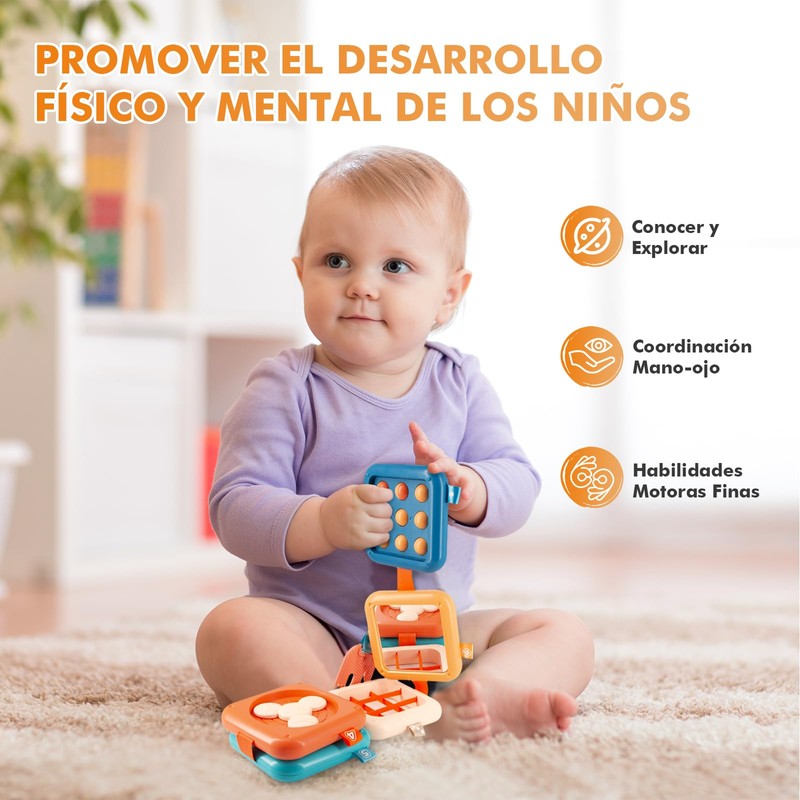 BESCOST Busy Board, Montessori Spielzeug