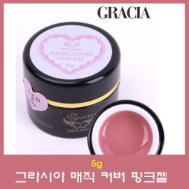 Rose/CGracia 장미시/그라시아 매직 커버 핑크젤 5g/젤네일아트/국가자격시험/ Rose Shi/Magic Cover Pink Gel 5g/Nail Art/National Qualification Test