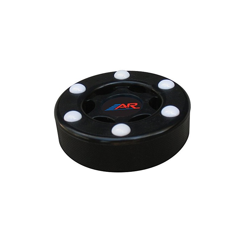 A&R Sports Inline Street Hockey Puck, Black