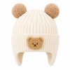 Baby Bear Ear Winter Hat for Kids – Soft Knitted