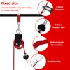 Topfinder Gym Cable, Fitness Steel Cable Machine Pulley System Home
