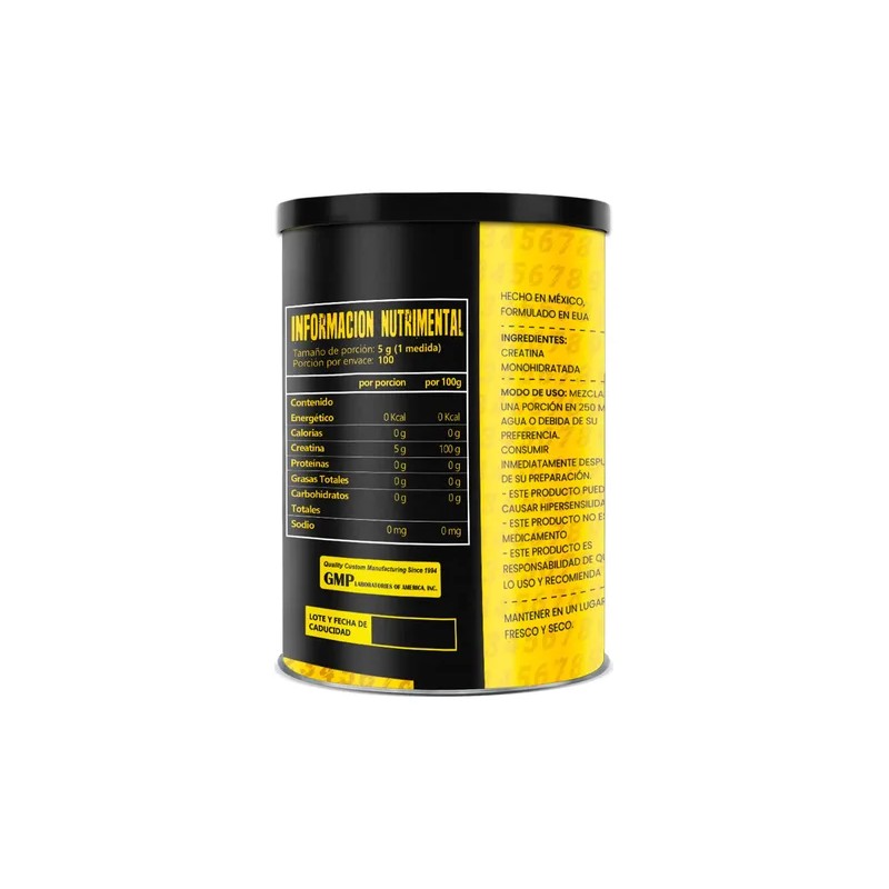 Creatina Monohidratada 34 Zero En Polvo 500g Varios Sabores