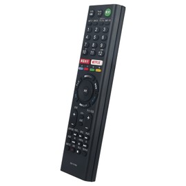 Aulcmeet Brand TV Remote Control Compatible with Sony RMT-TX100J, RMT-TX101J, KJ-65X9000C, KJ-55X8500C, KJ-65X8500C, KJ-49X8500C, KJ-43X8500C, KJ-49X8000C, KJ-55X9300C, KJ-65X9300C, KJ-75X9400C, KJ-55X9000C, KJ-43W870C, KJ-50W870C