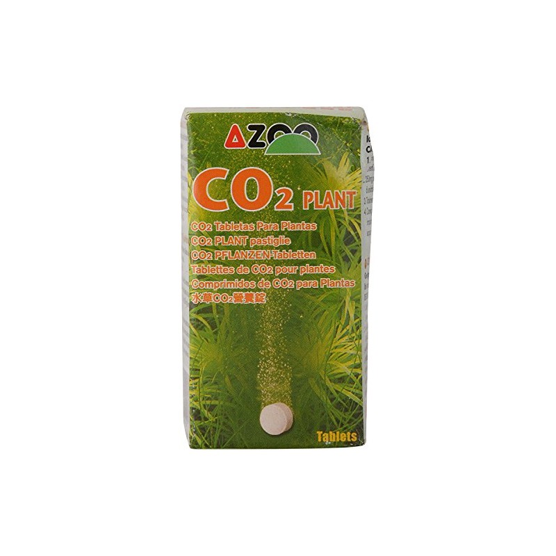 Azoo CO2 Plant Tablet - 30 Tablets, 250mg Each, 138mg/l