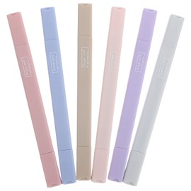 Operitacx Journal Planner Pens Highlighter Pens Set 6pcs Aesthetic Highlighters Markers Cool Pens Colorful Marker Pen for Journal Planner Scrapbook Art Office Supplies Small Highlighter