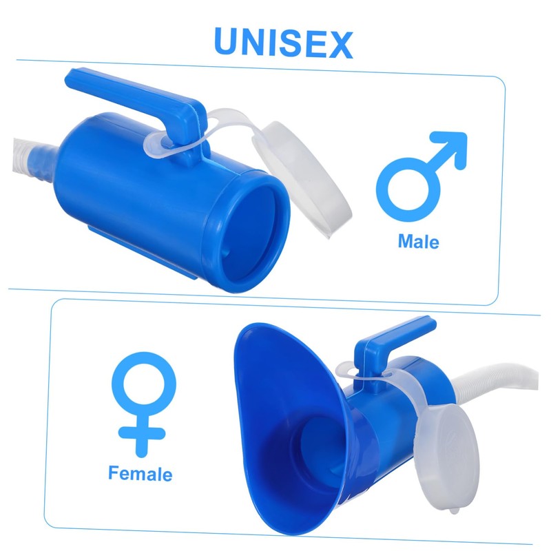 FRCOLOR Portable Female Urinal Bottle Lightweight and Sturdy Pee Container