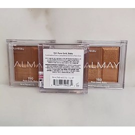 3 -Almay Eyeshadow Quad, #150 Pure Gold, Baby.