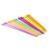 14 Pcs Knitting Needles Multicolour Portable 25cm Sweater Needle Plastic