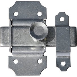 ABUS drr40z Chrome Necked Door Bolt Zinc-Plated 40 mm