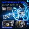 AUTOONE 9005 HB3 LED Headlight Super Bright High/Low Beam Bulbs