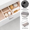 MOROBOR Finger Edge Pull, 8pcs Concealed Handle Aluminum Alloy Invisible