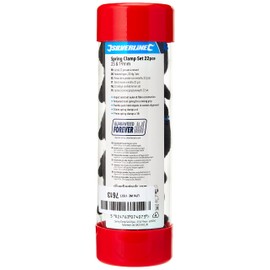 Silverline 620284 Spring Clamp Set 22pce 25 and 19 mm