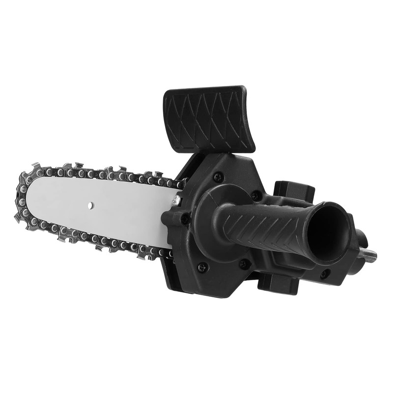 4 Inch Electric Drill Modified To Electric Chainsaw Tool Attachment