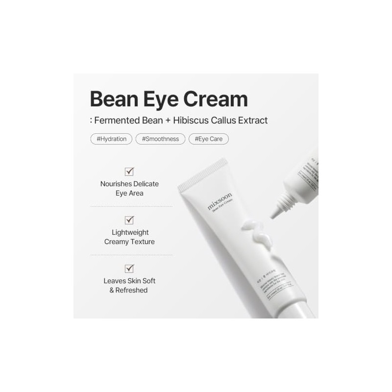 MIXSOON Bean Eye Cream - Crema Contorno de Ojos para