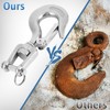 Safety Hook, Swivel Hook, Lifting Hook, Stainless Steel Rotating Eyelet,