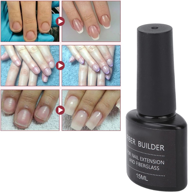 Nail Extension Fibreglass Kit, Nail Extension Builder Glue, Not Easy