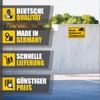 Achtung Videoüberwachung Schild 20x30 cm aus ALU Verbund Platte, 3mm