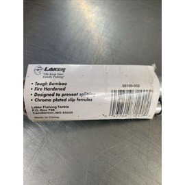 Laker Bamboo Vintage 3pcs Cane Bamboo Fishing Pole