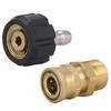 Pressure Washer Adapter 1/4" Quick Connect Kit M22-14 Adapter